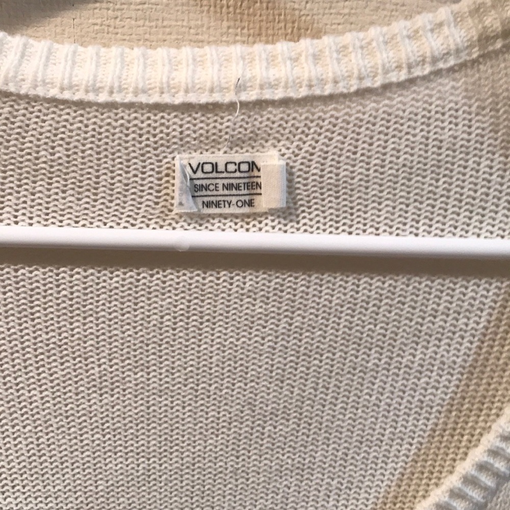 White Volcom Sweater - Picture 2 of 2